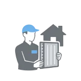 専門スタッフがご自宅でサイズ確認＆ご提案